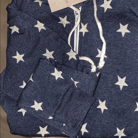 Alternative Apparel Adrian Eco-Fleece Zip Hoodie - Picture 6 of 8